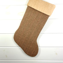 Rustic Wolf Christmas Stocking
