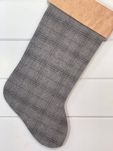 Canoe in the Woods Christmas Stocking